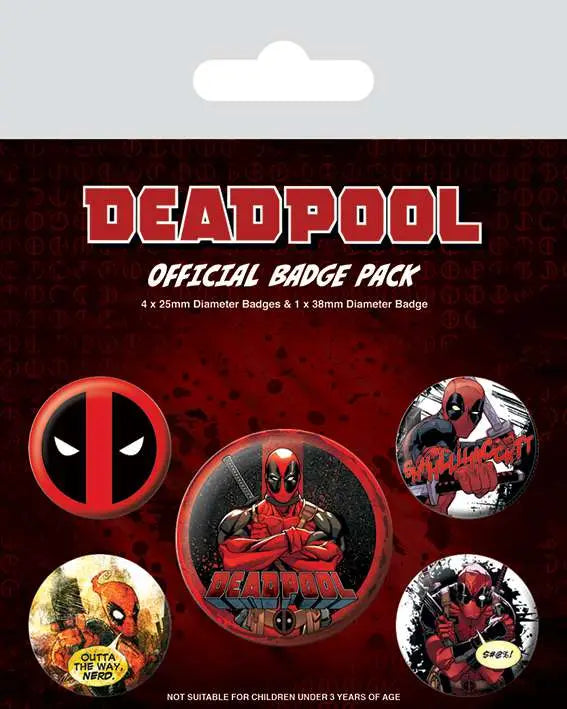 DEADPOOL OUTTA THE WAY Chapa PACK