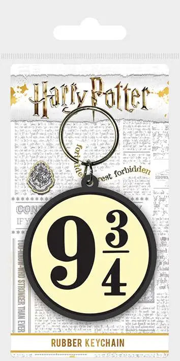 HARRY POTTER 9 3/4 RUBBER Llavero Frikytopia
