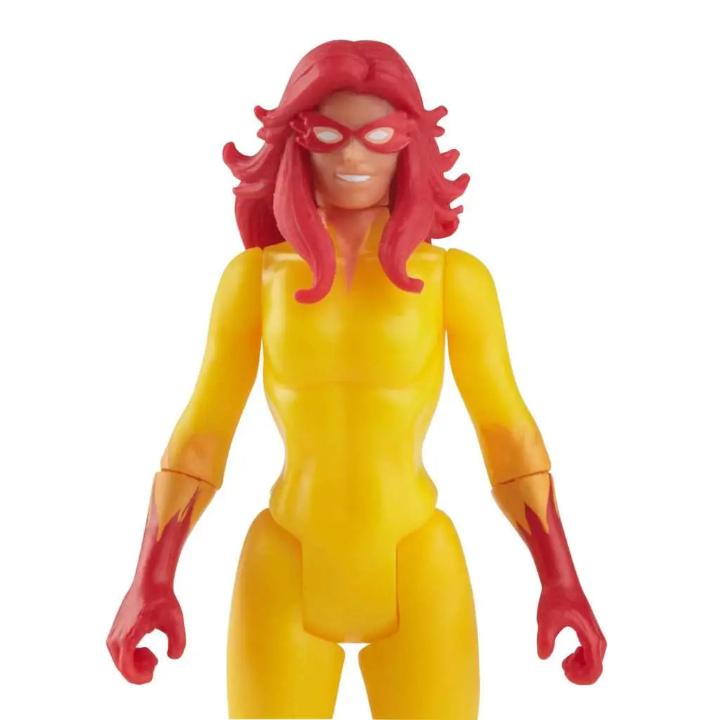 Figura hasbro firestar 9.5 cm marvel legends retro f38225x0