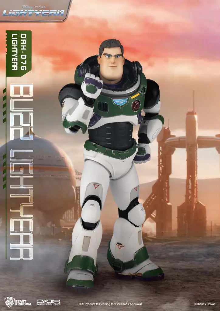 Figura beast kingdom dynamic8h disney lightyear buzz lightyear traje alpha
