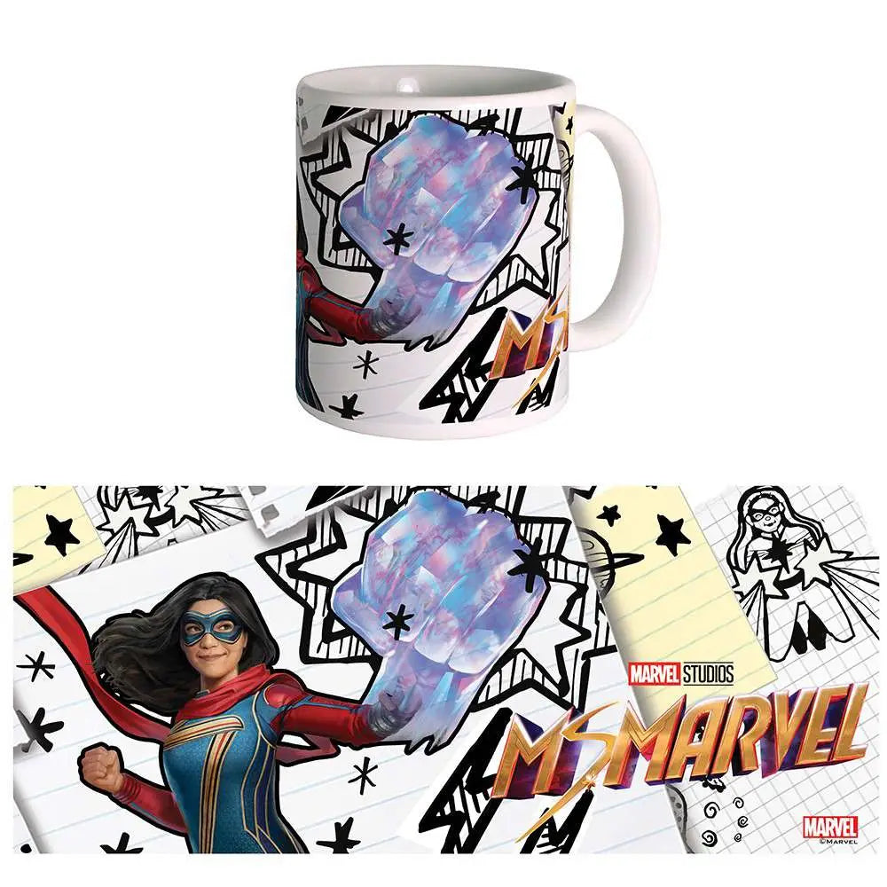 MS MARVEL DOODLES Taza