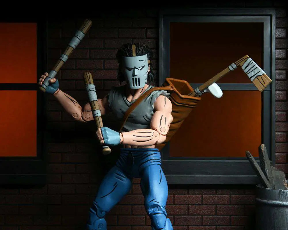 Figura neca tmnt mirage comics scale action figure casey jones