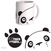 PANDA KOPANDA PAPANDA FACE Taza