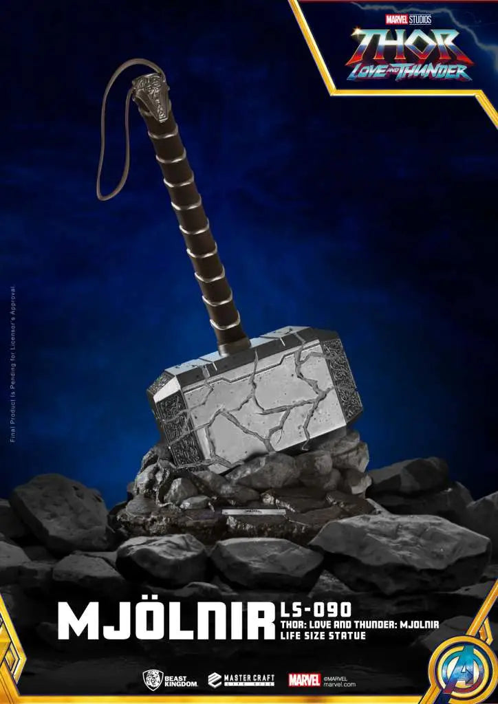 THOR LOVE'N'THUNDER MJOLNIR 1/1 Réplica