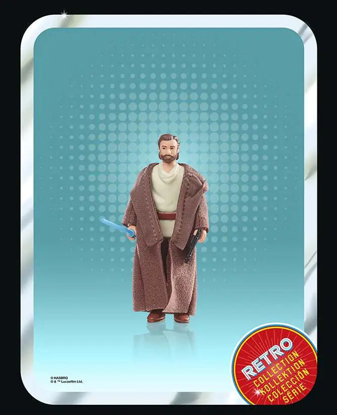 Figura hasbro obi wan kenobi wandering jedi star wars retro collection