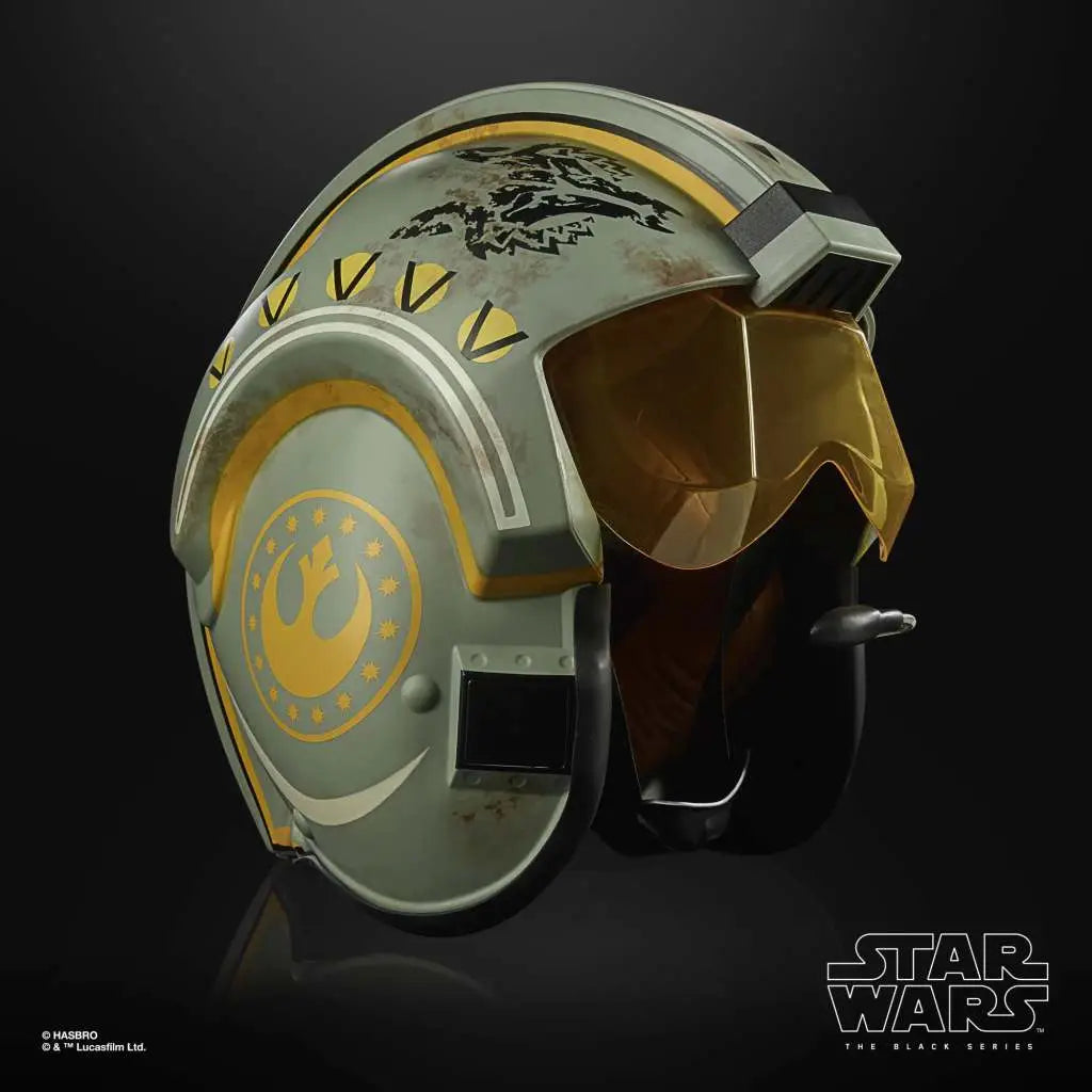 Replica Escala 1:1 Trapper Wolf Casco Electronico The Mandalorian Black Series