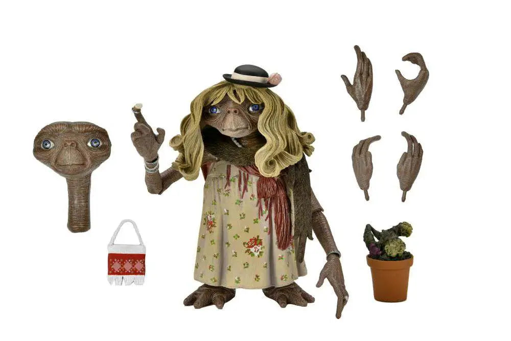 Figura neca e t el extraterrestre ultimate dress up e t 40 aniversario