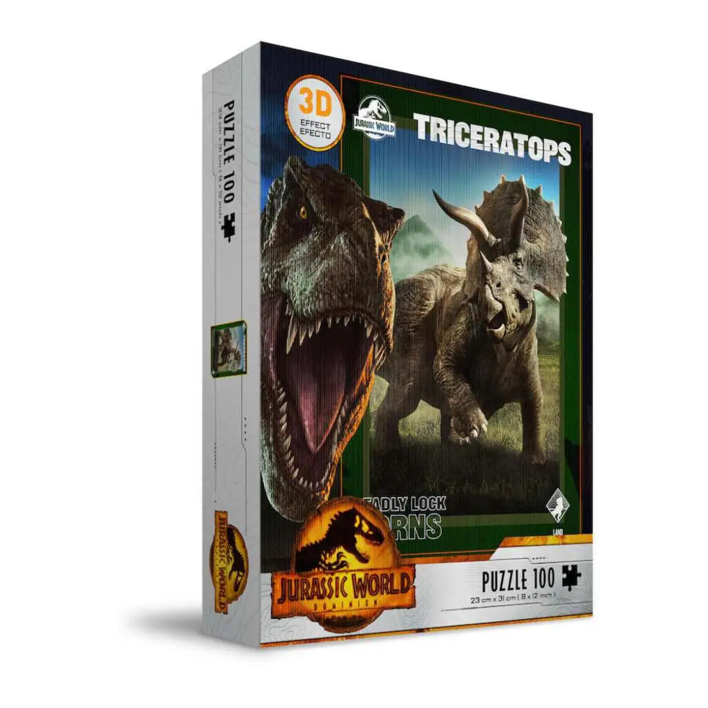 Puzzle 3D Triceratops Jurassic World 100pzs