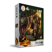JURASSIC WORLD T-REX Póster 3D EFF 100PCS Puzle