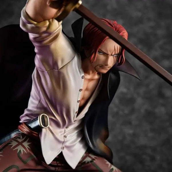 ONE PIECE POP RED HAIRED SHANKS Estatua