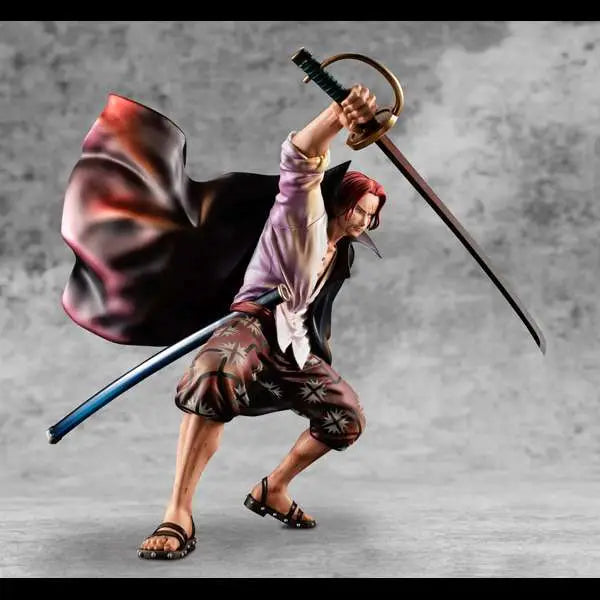 ONE PIECE POP RED HAIRED SHANKS Estatua