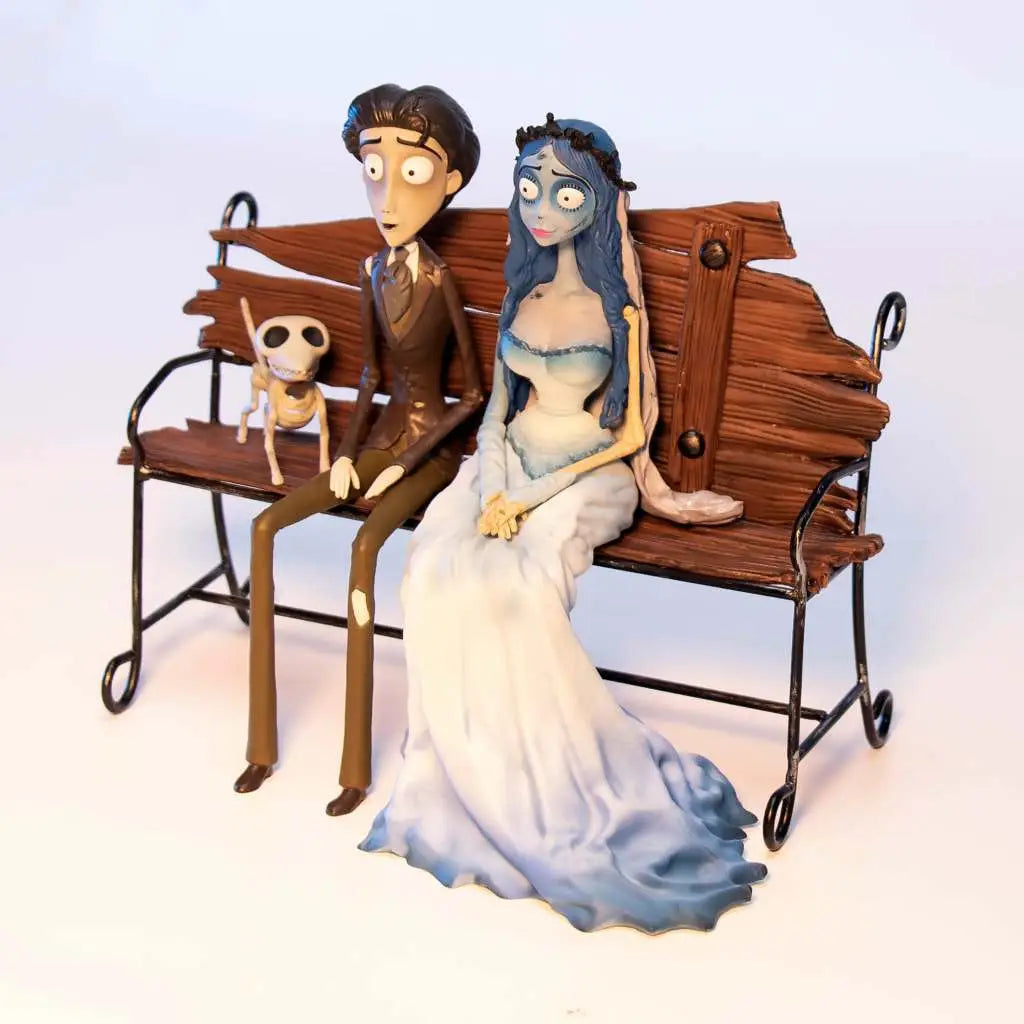 Figura Emily y Victor La Novia Cadaver