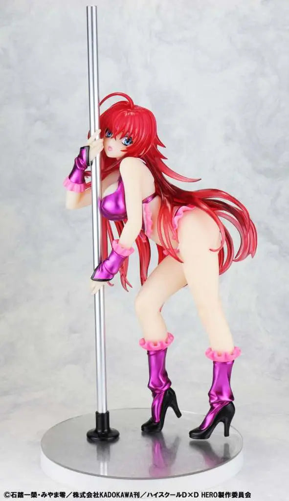 HIGH SCHOOL DxD RIAS POLE DANCE PURPLE S Frikytopia