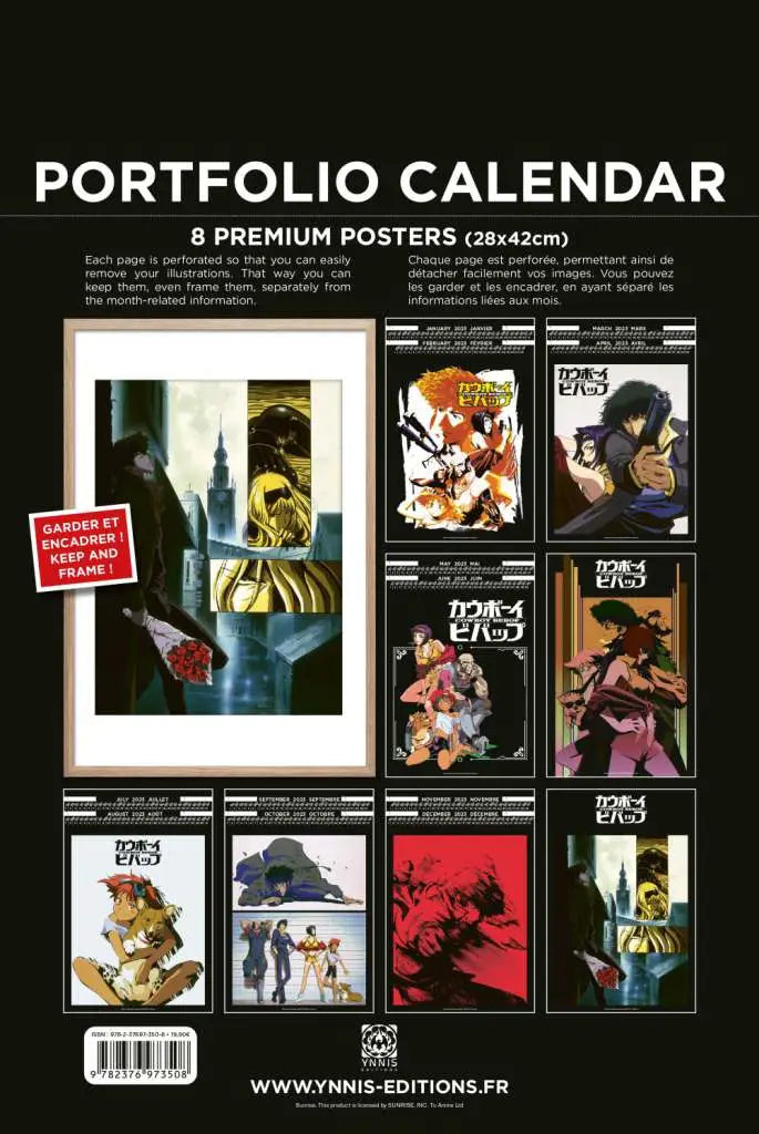 COWBOY BEBOP 2023 Calendario