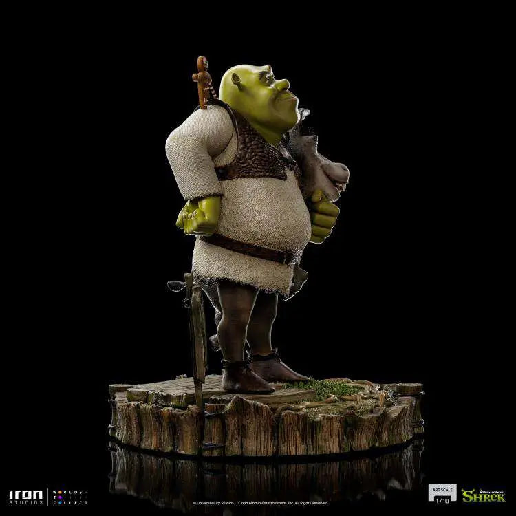 SHREK + DONKEY 1/10 Estatua