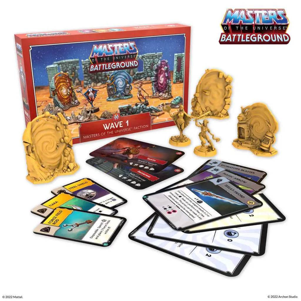 Masters of the Universe: Battleground Juego de Miniaturas Wave 1: Masters of the Universe Faction *Edición Italiano*