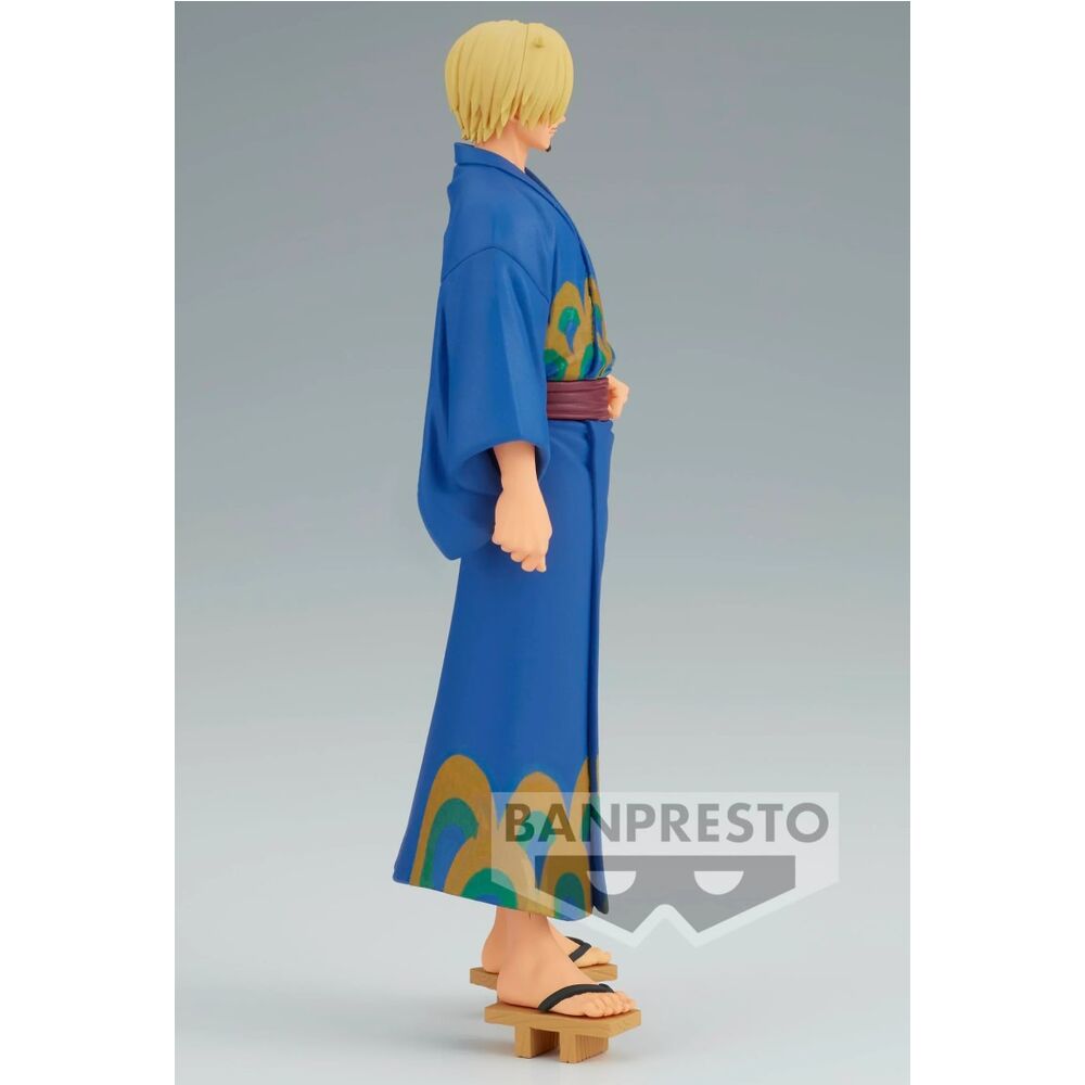 Figura banpresto one piece wanokuni dxf grandline series sanji