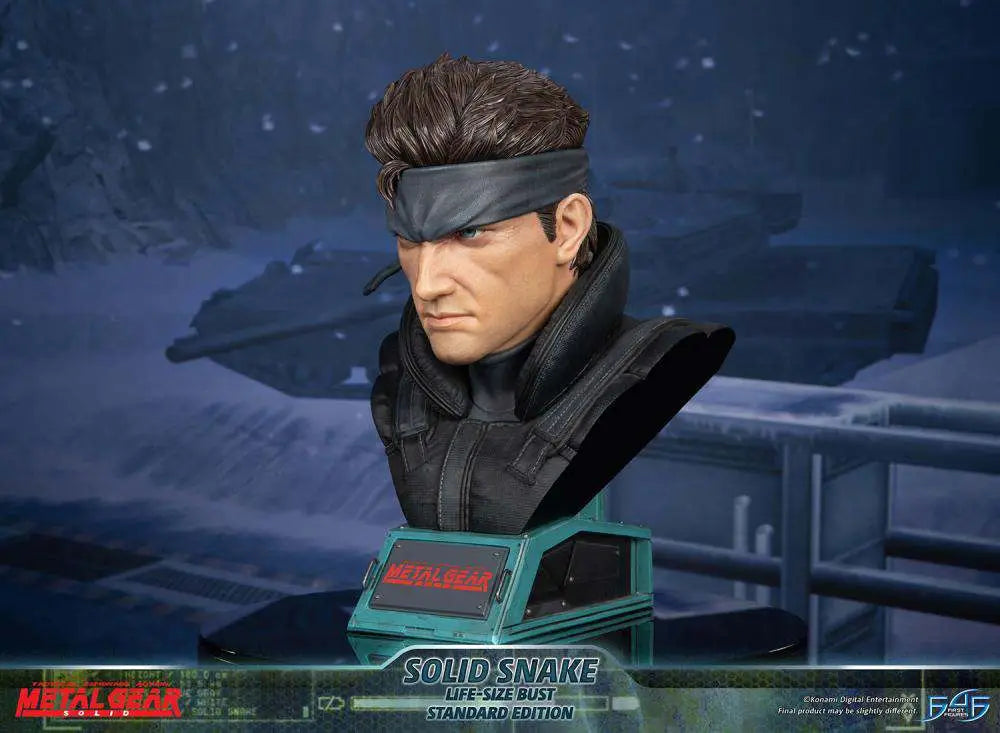 MGS SOLID SNAKE LIFE SIZE Busto