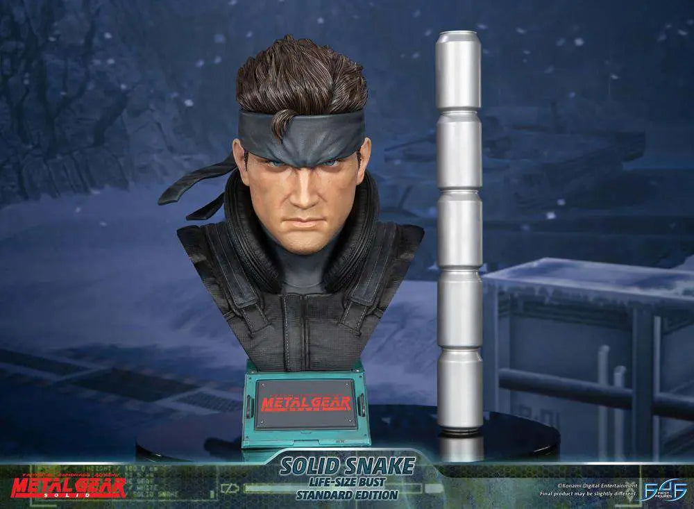 MGS SOLID SNAKE LIFE SIZE Busto