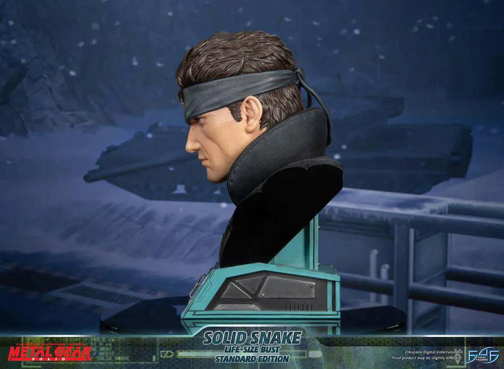 MGS SOLID SNAKE LIFE SIZE Busto