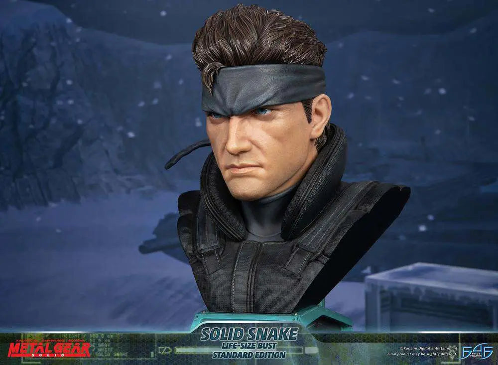 MGS SOLID SNAKE LIFE SIZE Busto