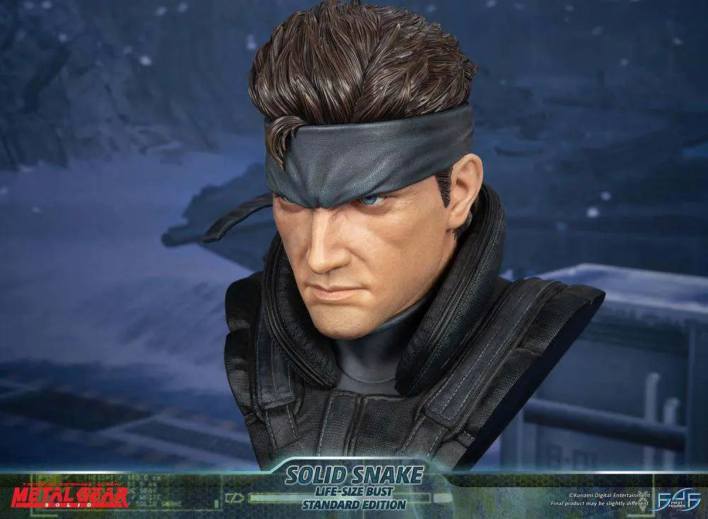 MGS SOLID SNAKE LIFE SIZE Busto