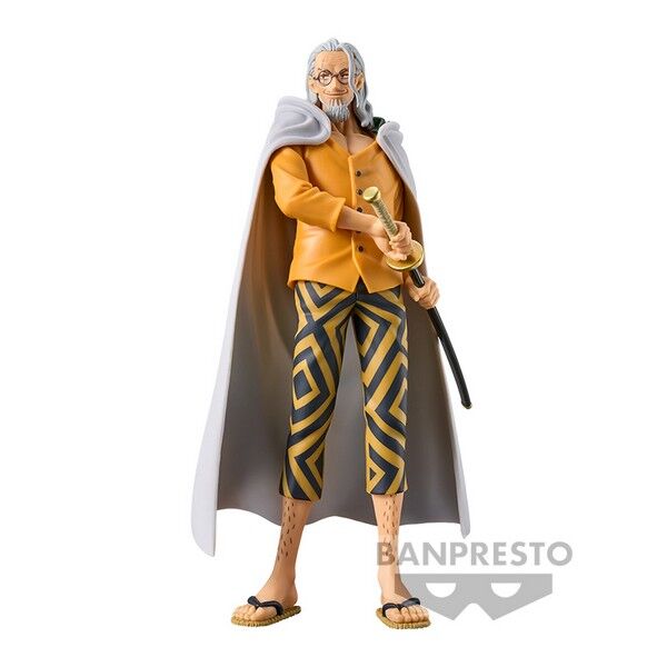 Figura banpresto one piece wanokuni dxf grandline series silver rayleigh Frikytopia