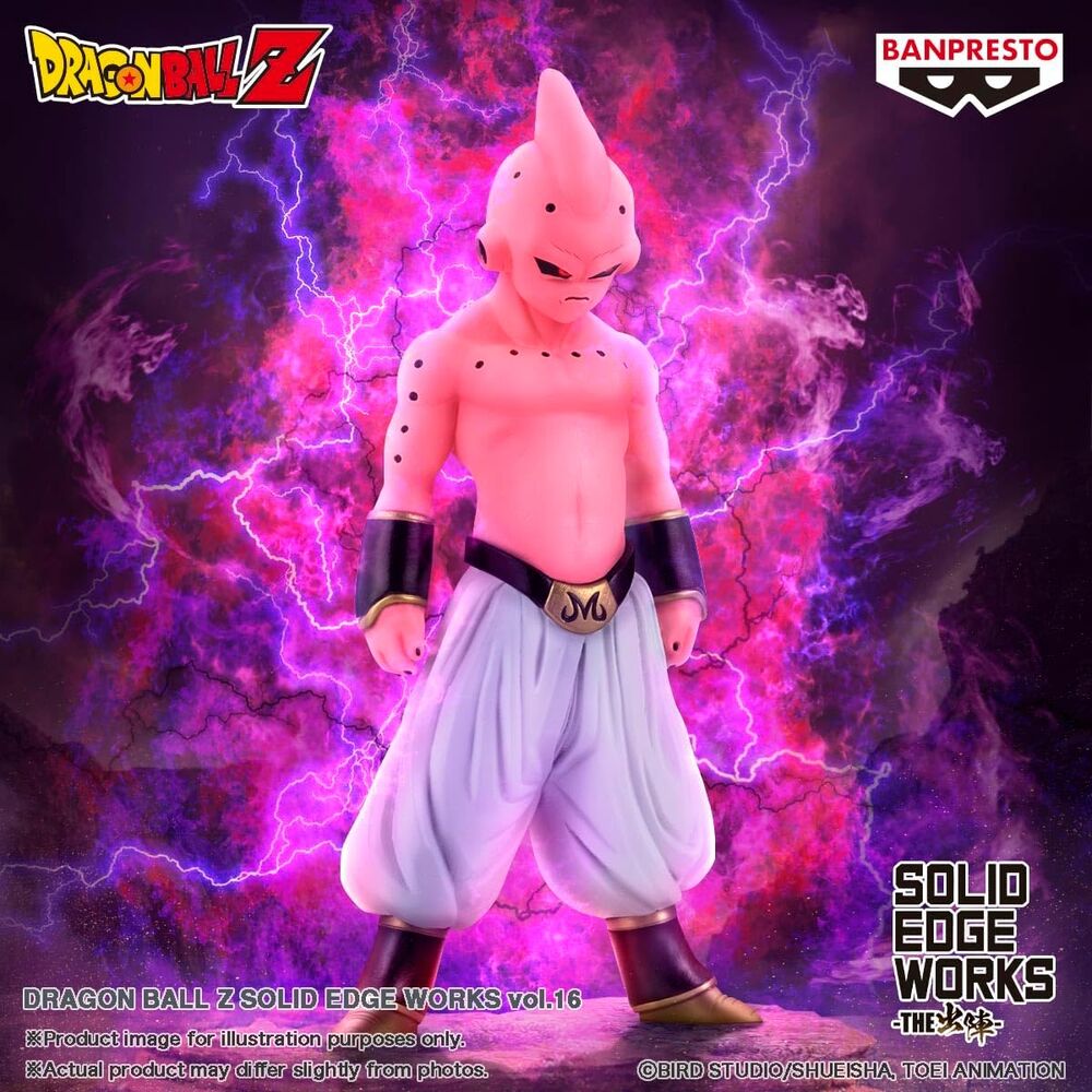 Figura banpresto dragon ball z solid edge works majin buu vol 16