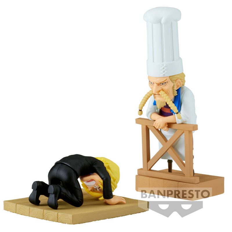 Figura banpresto one piece world collectable log stories sabo