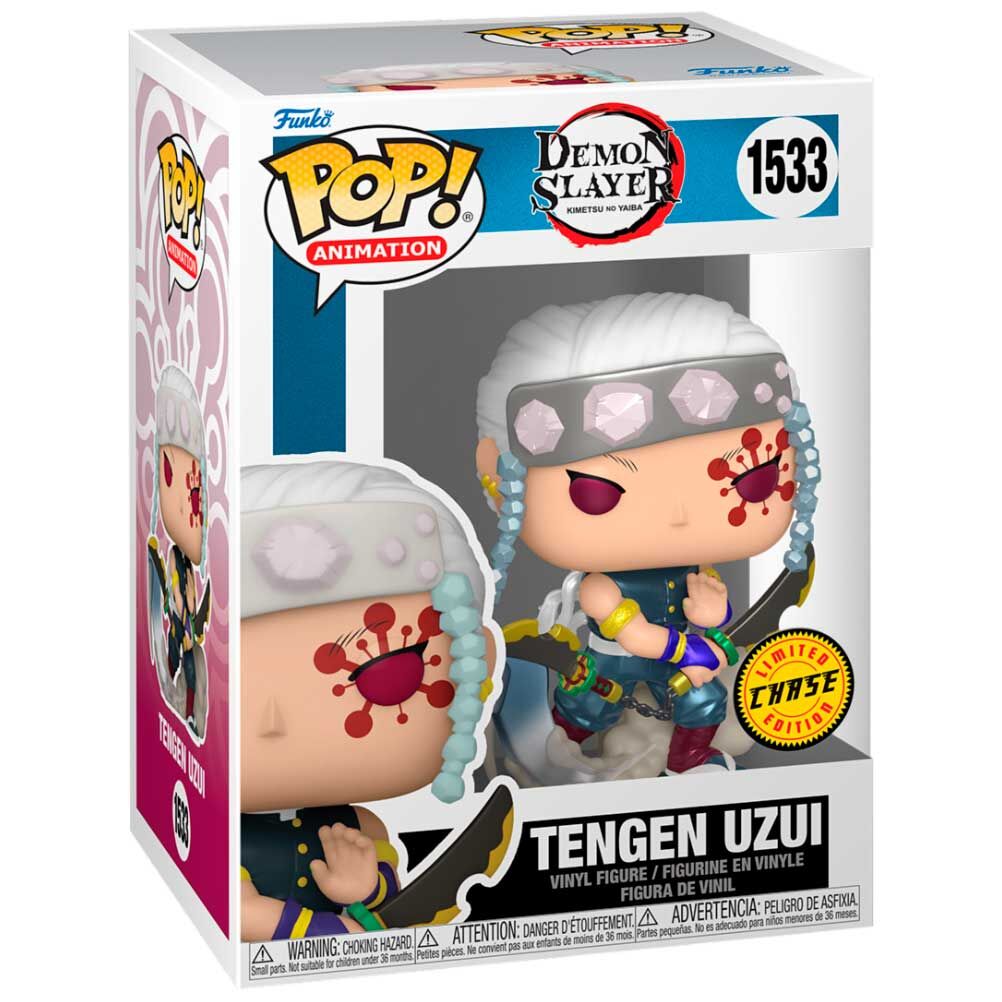 Figura POP Demon Slayer Kimetsu no Yaiba Tengen Uzui Chase Frikytopia