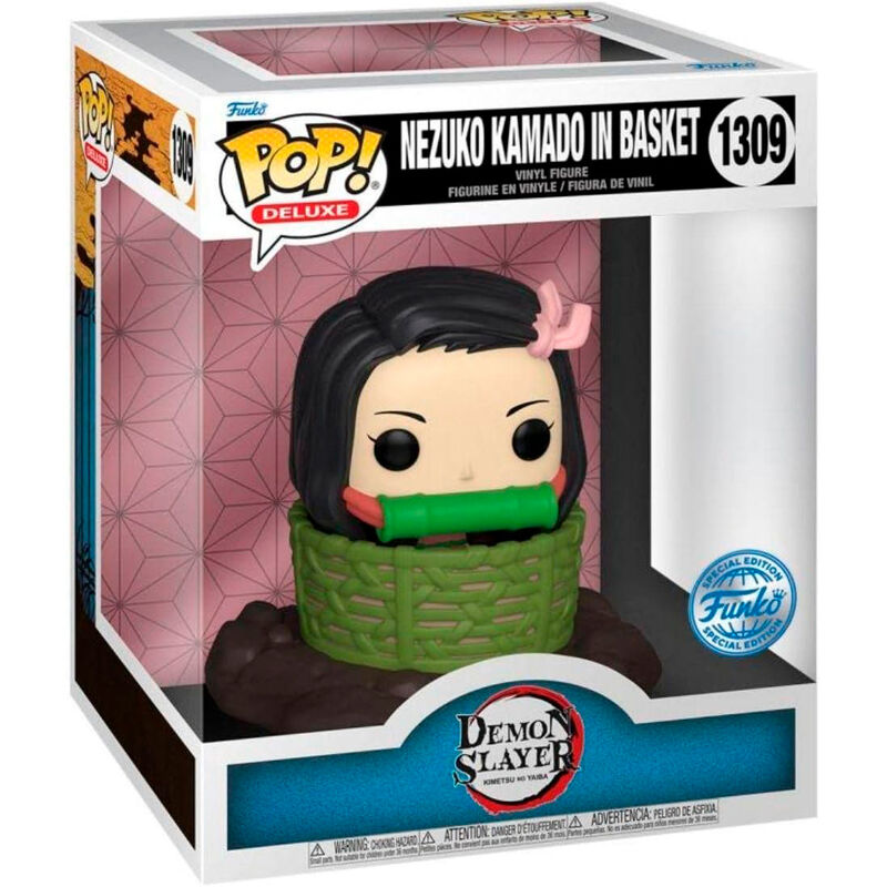 Figura POP Deluxe Demon Slayer Kimetsu Nezuko Kamado in Box Frikytopia