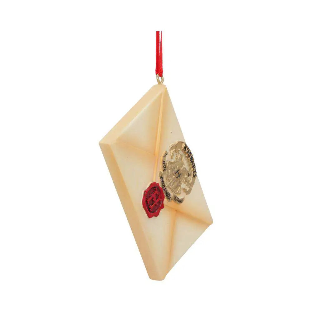 HARRY POTTER HOGWARTS LETTER HANGING ORNAMENT
