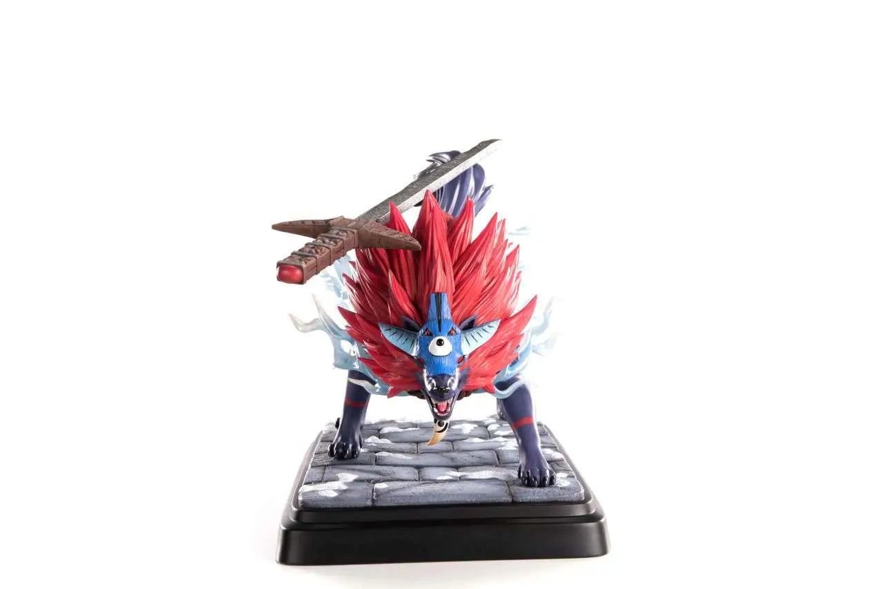 OKAMI OKI WOLF FROM RESIN Estatua