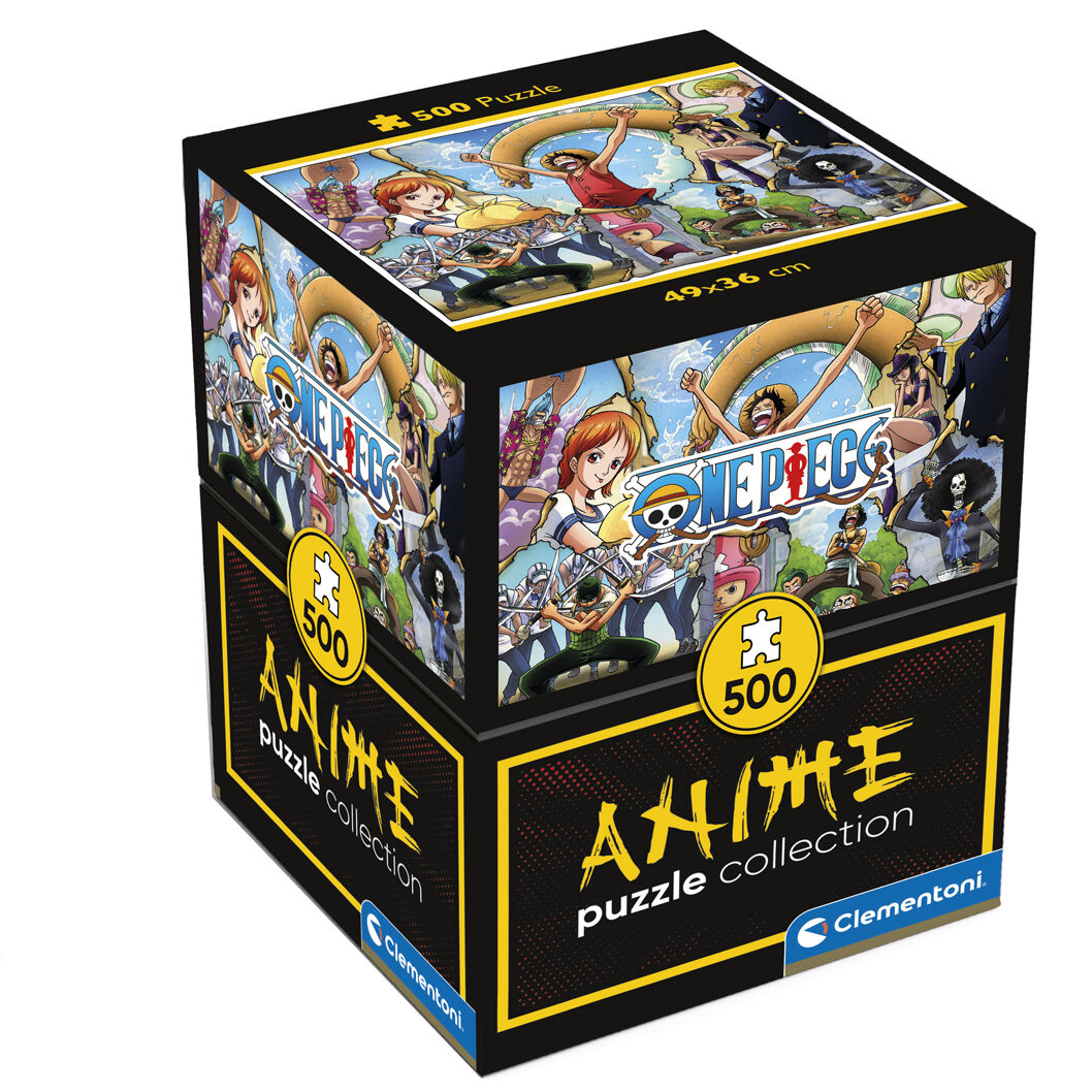 Puzzle Clementoni One Piece 500 piezas Tripulacion Frikytopia