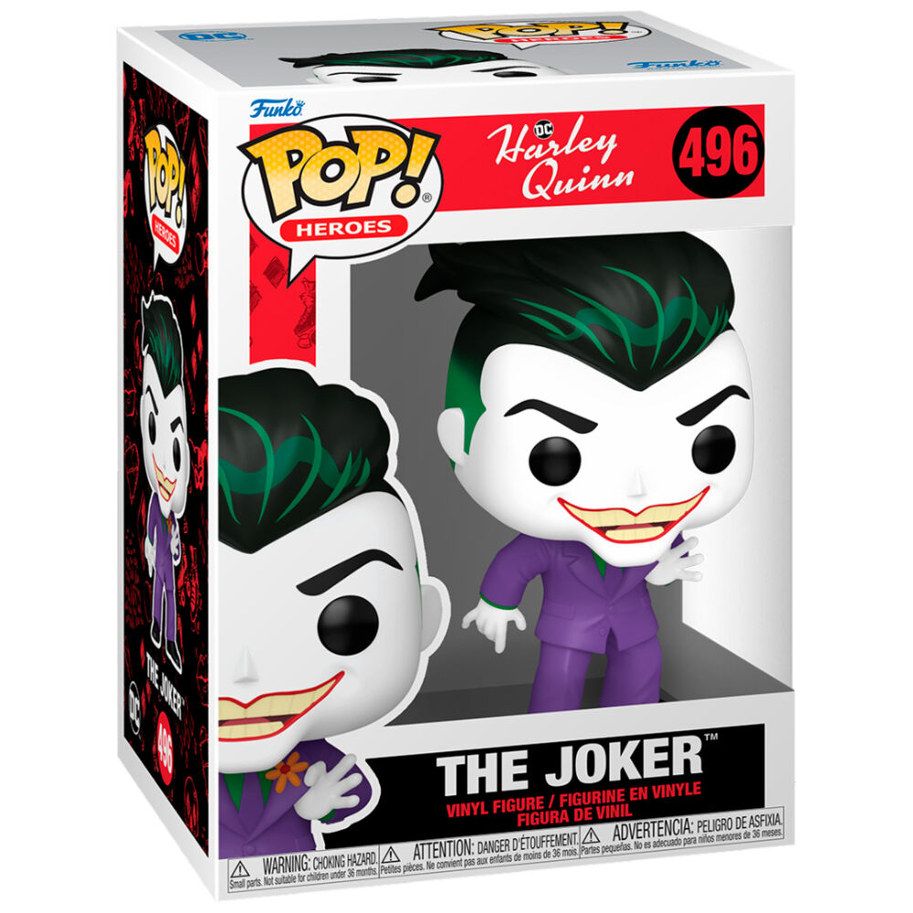 Funko pop heroes harley quinn animated series the joker 75850 Frikytopia