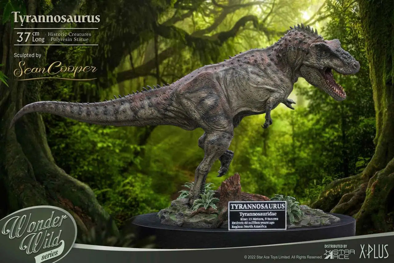TYRANNOSAURUS REX DELUXE RESIN Estatua