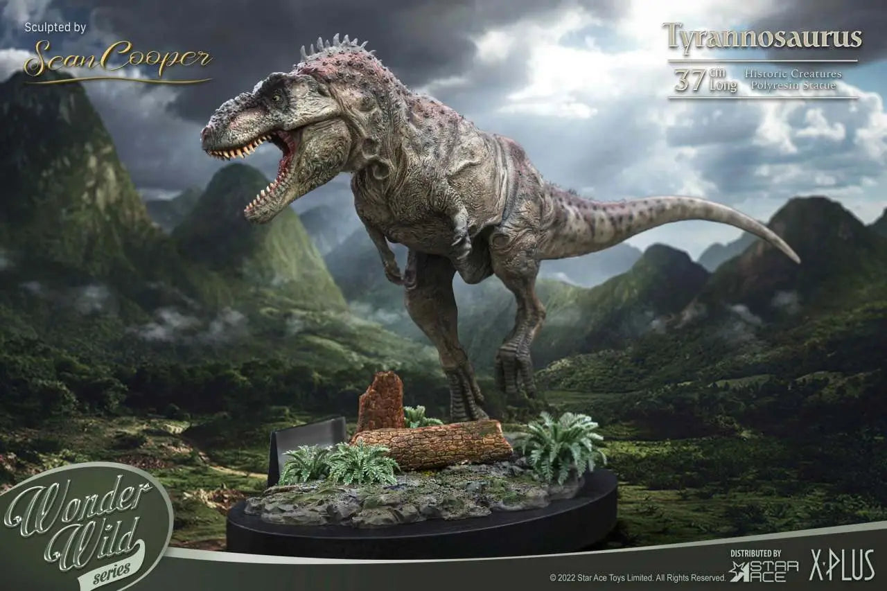 TYRANNOSAURUS REX DELUXE RESIN Estatua