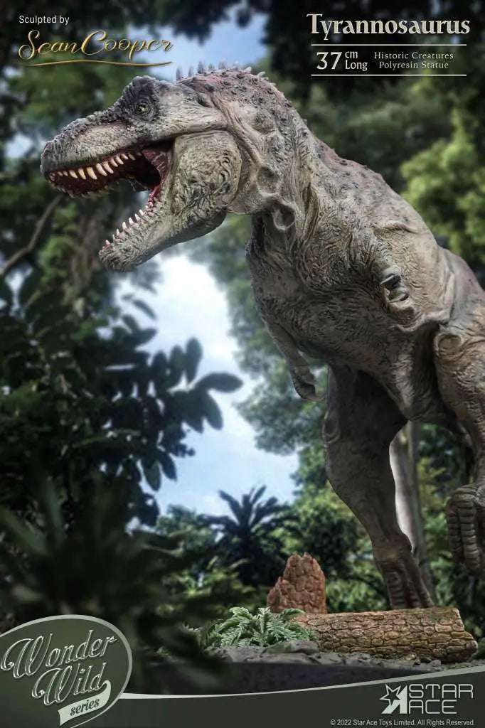 TYRANNOSAURUS REX DELUXE RESIN Estatua
