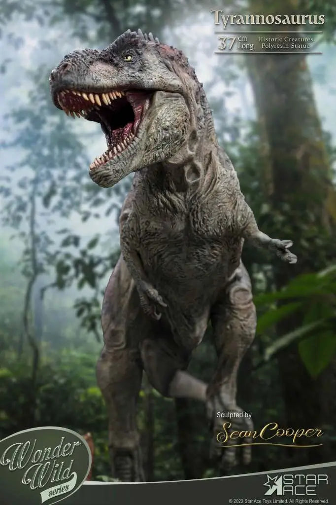 TYRANNOSAURUS REX DELUXE RESIN Estatua