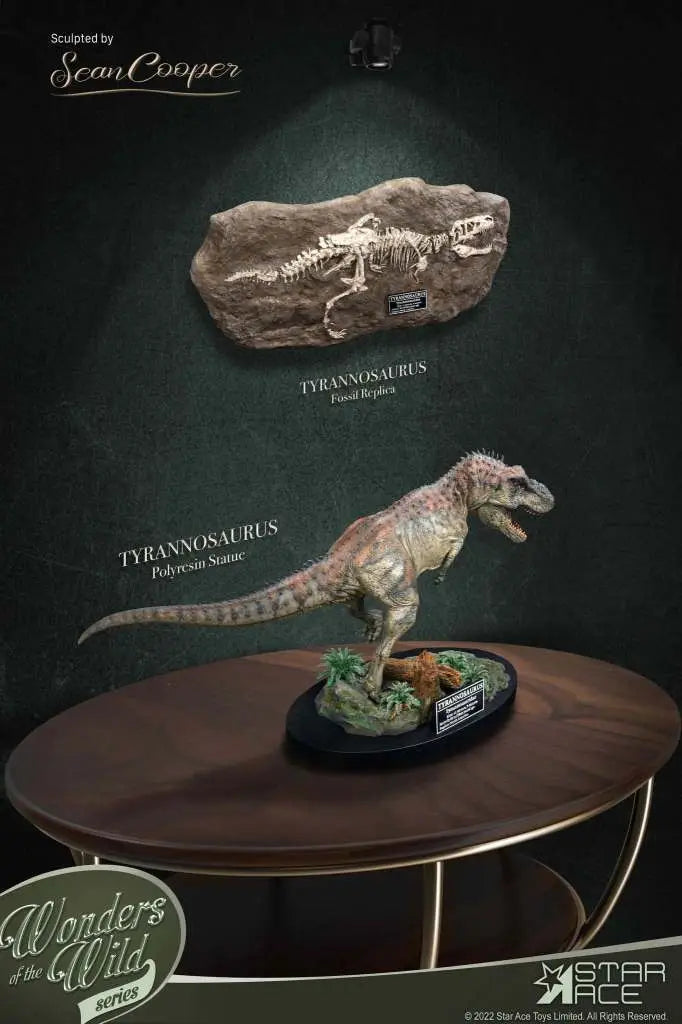 TYRANNOSAURUS REX DELUXE RESIN Estatua