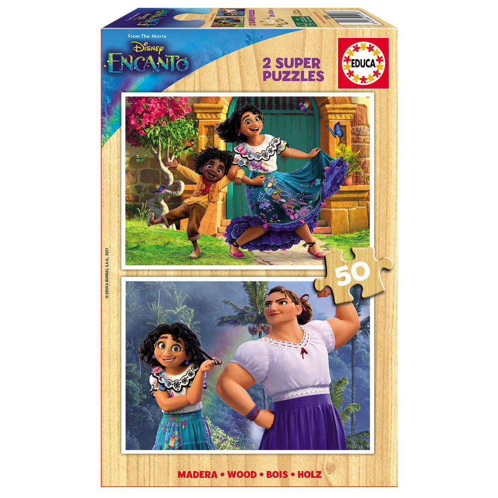 Puzzle Encanto Disney 2x50 piezas