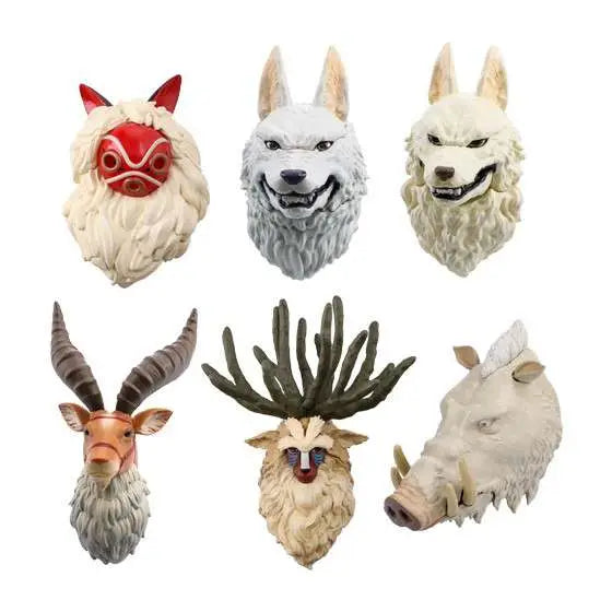 PRINCESS MONONOKE ASSORTED 3D CHARACTER Imán (6)