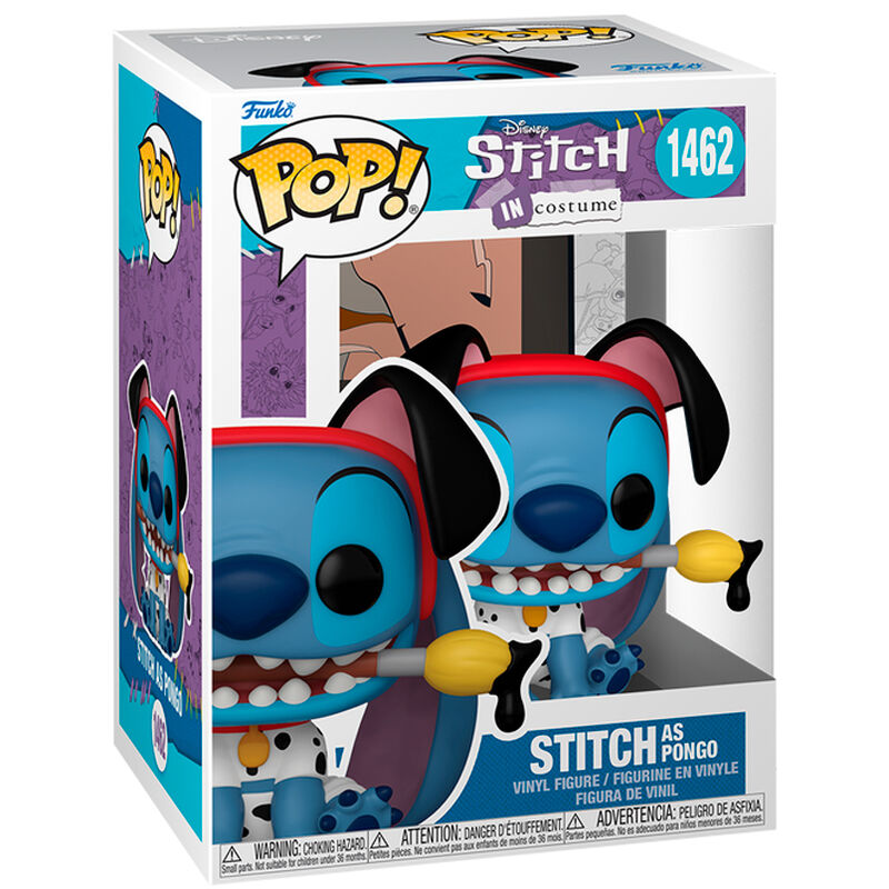 Lilo Stitch POP Disney Vinyl Figura Stitch Costume 101 Dalmatas