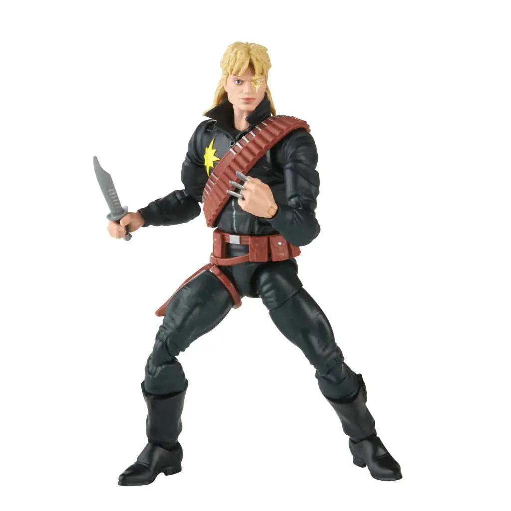 Figura hasbro marvel legends vintage longshot