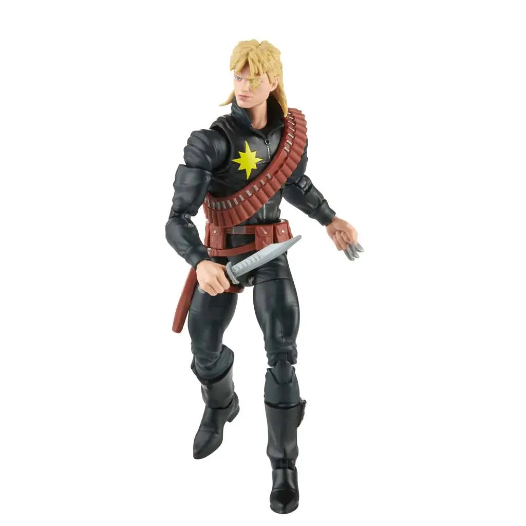Figura hasbro marvel legends vintage longshot
