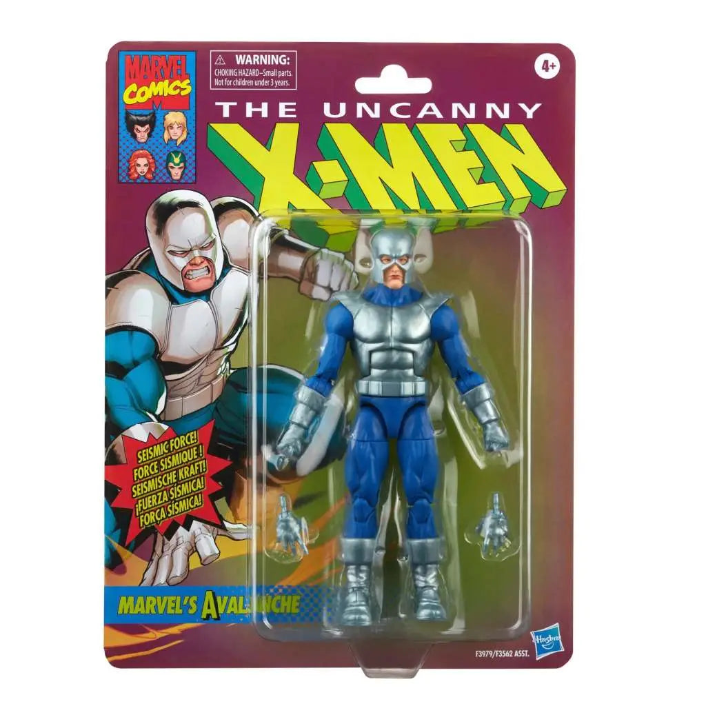 Figura hasbro marvel legends vintage avalanche