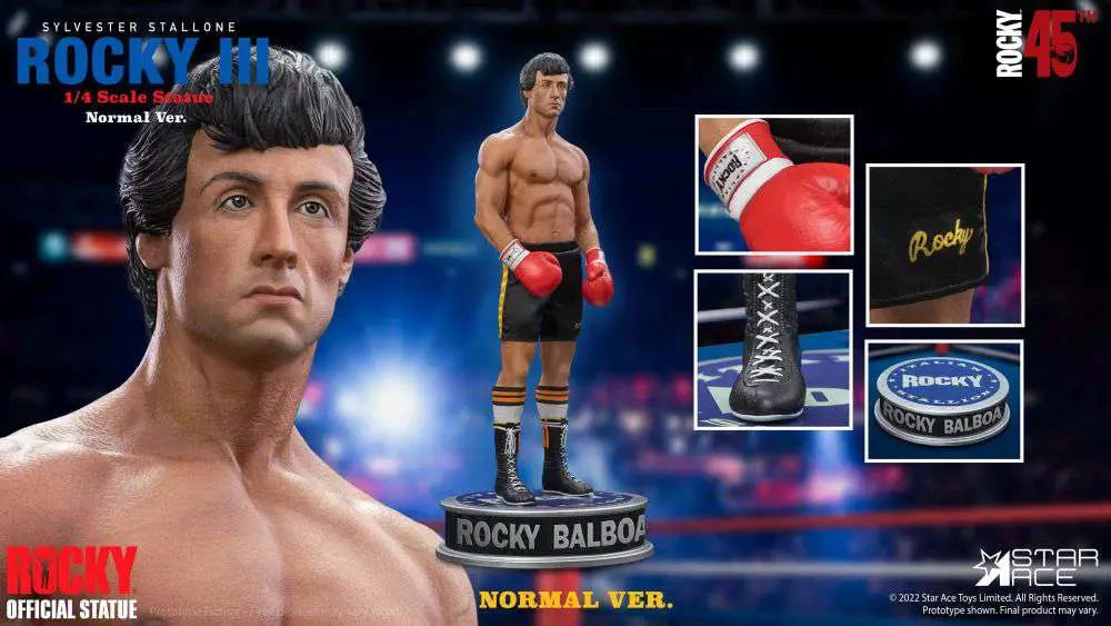 ROCKY III REGULAR RESIN Estatua Frikytopia