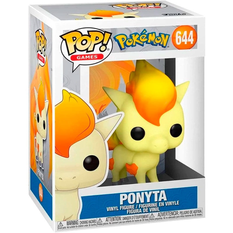 Pokemon POP Games Vinyl Figura Ponyta EMEA 9 cm Frikytopia
