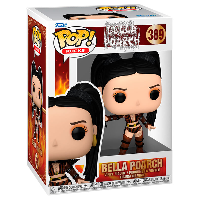 Bella Poarch POP Rocks Vinyl Figura Bella Poarch Inferno 9 cm Frikytopia