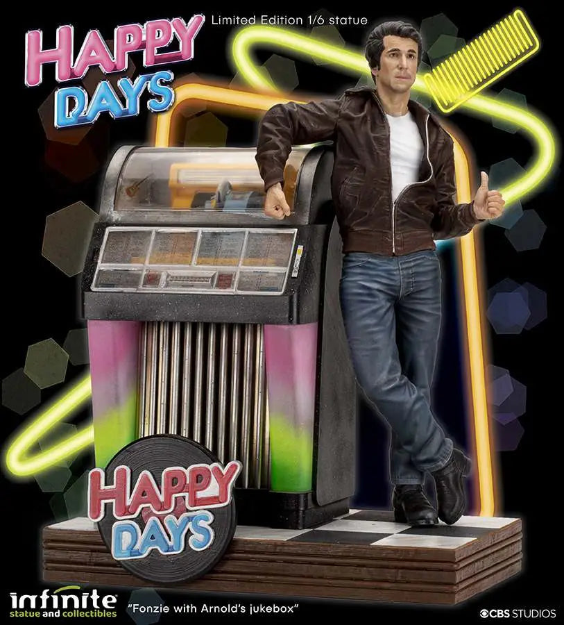 FONZIE HAPPY DAYS O&R 1/6  RESIN Estatua